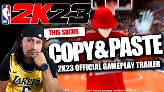 NBA 2K23 COPY AND PASTE | 2K23 GAMEPLAY TRAILER