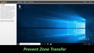 6.1.11 Prevent Zone Transfer (TestOut Lab), only for learning purpose.