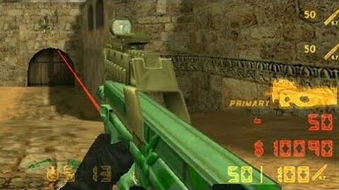 Green Series CSPB Pack Weapon for CS 1.6 and CS:CZ [Android/PC]