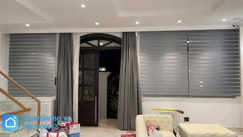 Rèm tự động thông minh Tuya cho ngôi nhà