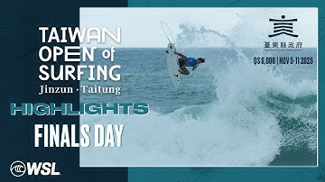Highlights: Taiwan Open of Surfing 2025 - Finals Day
