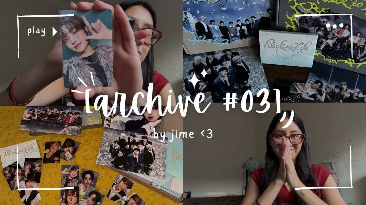 [archive #03] haciendo unboxing de &team ‘back to life’ ¡!