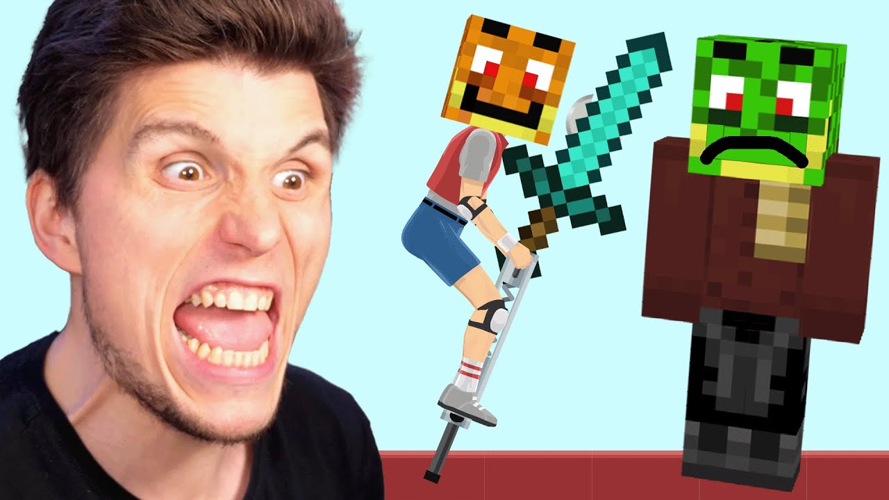 Ich muss ihn zerstören, für den SIEG in Happy Wheels