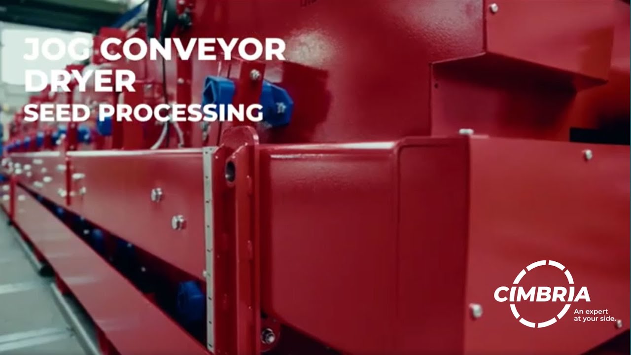 Cimbria’s Jog Conveyor Dryers complete our machine range for seed