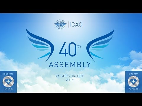 ICAO A40 Day 7 - Plenary