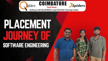 Success story of OUR STUDENTS as software engineers at QSpiders Coimbatore...