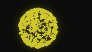 Blender 3d dynamic paint and node editor test animation