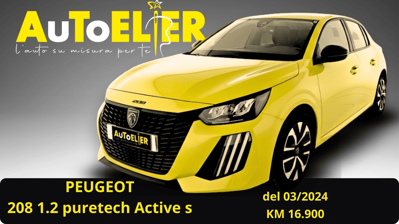 PEUGEOT 208 1.2 puretech Active s del 2024!!!