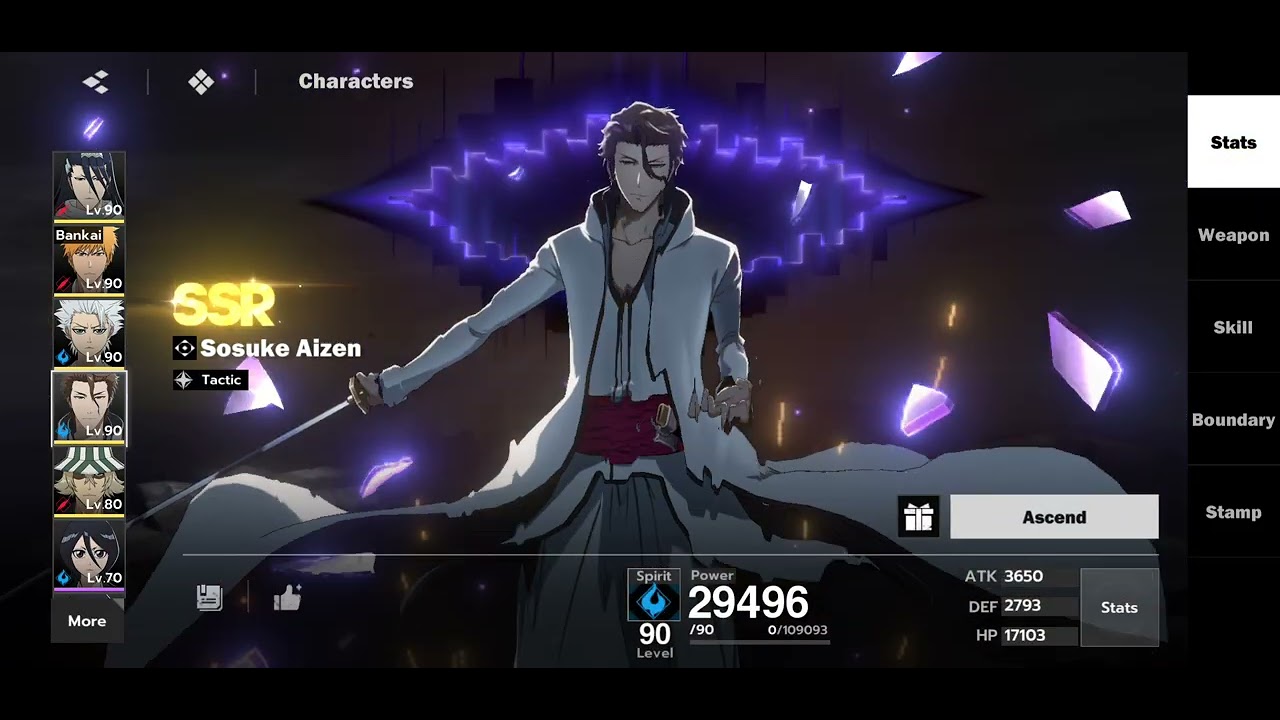 Bleach Soul Resonance Android - Minha conta F2P Atualizada 