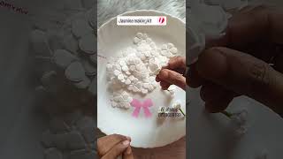 PERLENGKAPAN MEMBUAT BUNGA MELATI DARI BUSA. #diy #ide kerajinan #buatan tangan #seni #kerajinan tangan #kerajinan bunga