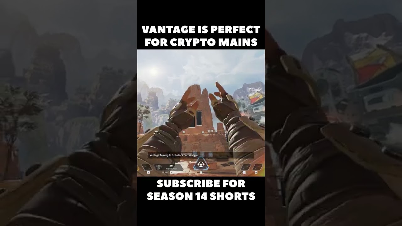 VANTAGE is the PERFECT MOVEMENT LEGEND for CRYPTO MAINS | Apex Legends Season 14 Hunted 
