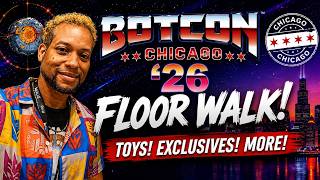 🚨 Floor Walk Through #BOTCON Chicago 2026 | The Ultimate Transformers Collector Experience!