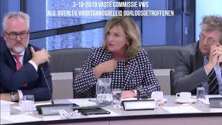 03-10-2019 Pia Dijkstra D66 Vaste Commissie VWS ALGEMEEN OVERLEG VOORTGANGSBELEID OORLOGSGETROFFENEN