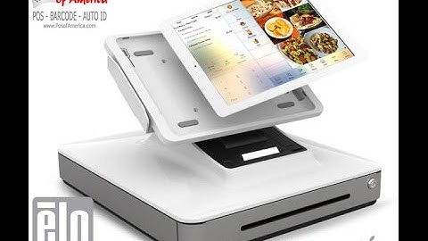 Elo PayPoint for iPad and Aldelo Touch Point of Sale