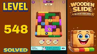Wooden Slide – Level 548 | Walkthrough