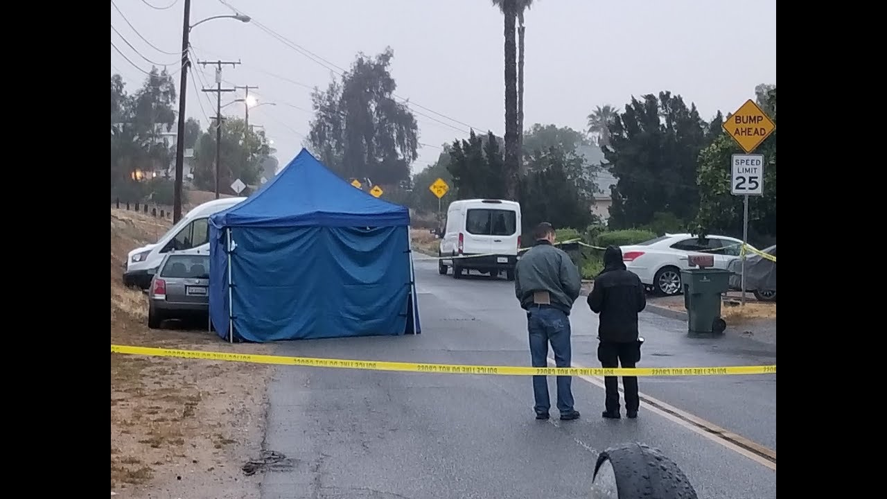 2 women found shot to death in vehicle in Riverside; man detained - YouTube
