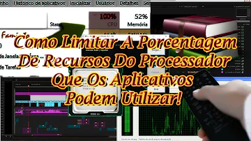 Como limitar o uso do processador?