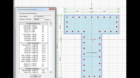 CSI Column-Design of Column with T Section