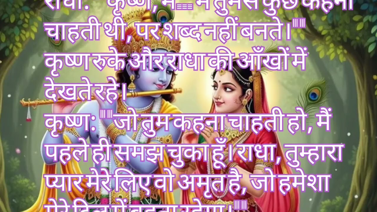 राधा की चुप्पी और कृष्ण का अनकहा प्रेम | Emotional Love Story @ zindagi ki kahaniya with Praveen