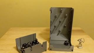 Plinko Dice Tower With Magnetic Latch and Detachable tray