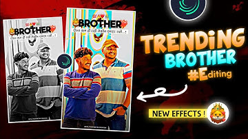जिगरी...👑 Brother Attitude Special Status Editing 💥 Dosti Attitude Video Editing Alight Motion 🤩#rs🙌
