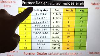 Which betting strategy does work and which one doesn't ?