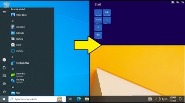 Windows 10 themed as windows 8.1 (Accurate Start menu!)