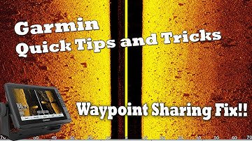 Garmin waypoints not Sharing? Try these simple steps!