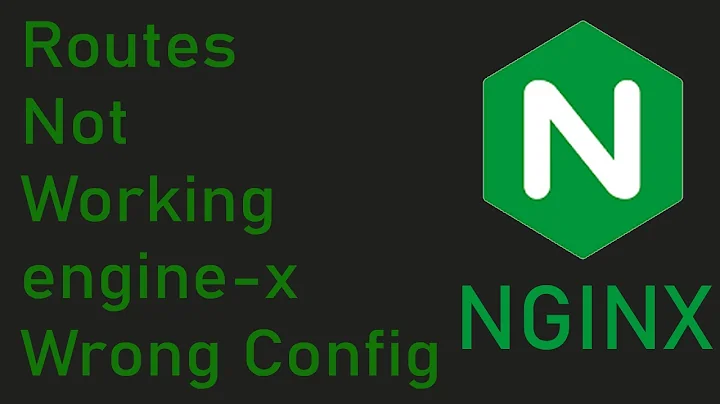 NGINX Webserver Part-04 | Laravel Routes Not Working Fix It | Query String | End Poinst