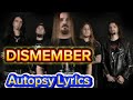 Dismember  autopsy lyrics