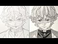 How To Draw Zenitsu Cool Face Pencil Sketch How To Draw Anime Boy How To Draw Zenitsu Cool Face Pencil Sketch How To Draw Anime Boy