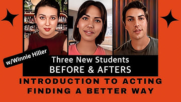 3 INTRO STUDENTS BEFORE & AFTERS - Finding a better way w/Winnie Hiller