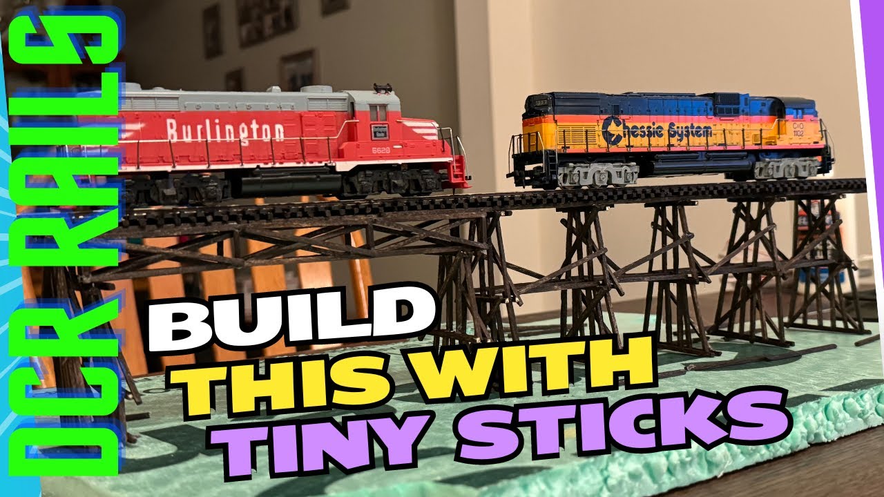034 Scratch Build a Trestle Bridge