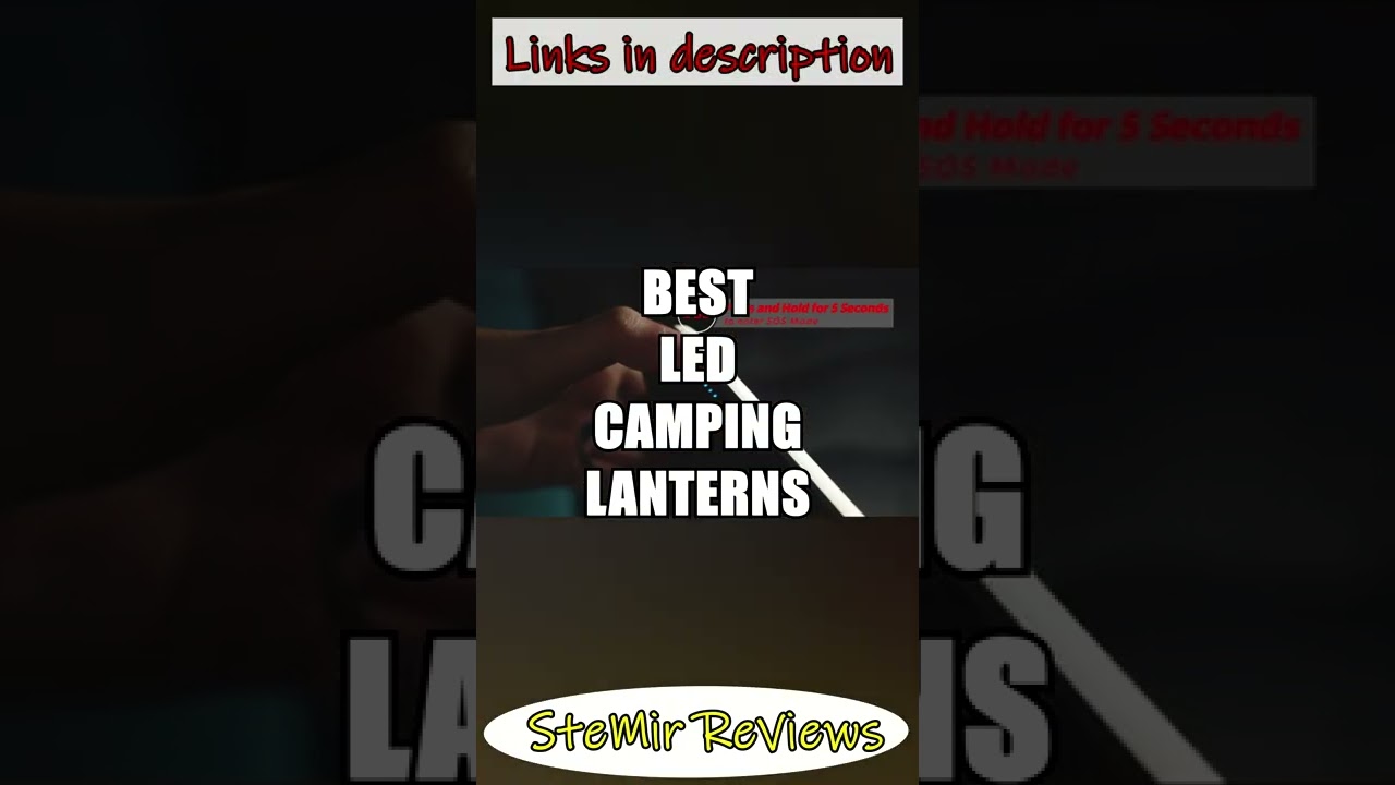  Lepro LED Camping Lantern Rechargeable, 1600LM, 4