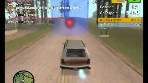 MTA 1.2.0 -]alw[- Race Server. Map: Quickie 2 by Dockinoke