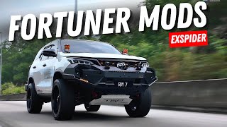 Toyota Fortuner “Monster Look” – Exspider Steel Bumper Buat Semua Pandang!