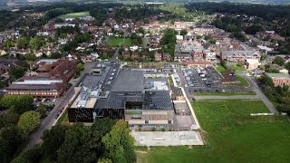 The Amersham drone footage