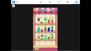 Water Sort Puzzle I Level 698 I Facebook I SOLVED