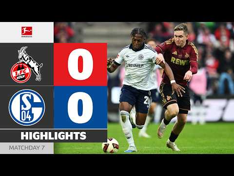 1. FC KÖLN \u002D SCHALKE 04 | Highlights | Matchday 7 – Bundesliga 2026/27