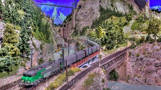 Mini World Lyon - The Largest Model Railway Layout in HO Scale of France - Model Train Cab Ride