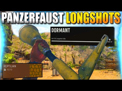 How I Completed Longshots With The Panzerfaust in Warzone Pacific - 99% Atomic Grind