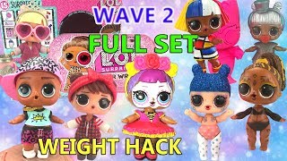 LOL Surprise UNDER WRAPS COMPLETE SET with Weight Hack | Series 4 Big Sisters Eye spy decoder series