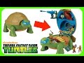 Teenage Mutant Ninja Turtles Micro Mutants Leonardo’s Dojo Pet Turtle Set!  Worlds Smallest TMNT!