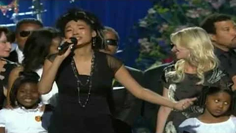 judith hill HEAL THE WORLD,Michael Jackson Memorial