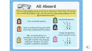 Lower KS2 Maths Week 5 - Day 4 and Day 5 Addition and Subtraction