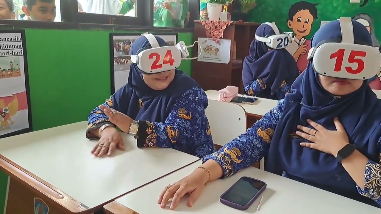 Seru❗️Dibawah ke Alam Nyata, Bioslop VR @sdn013balikpapankota