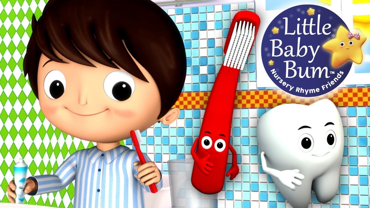 This Is The Way We Brush Our Teeth | Nursery Rhymes | from LittleBabyBum! |  ABCs and 123s - YouTube