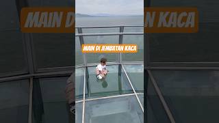 Main di jembatan kaca bendungan gajah mungkur Wonogiri #short#shortsviral