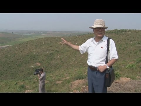 「邦人墓地」を初公開　北朝鮮、平壌近郊で