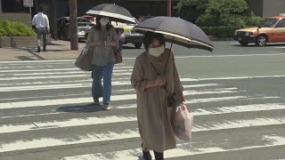 福岡・久留米で猛暑日 今年初めて、35度超